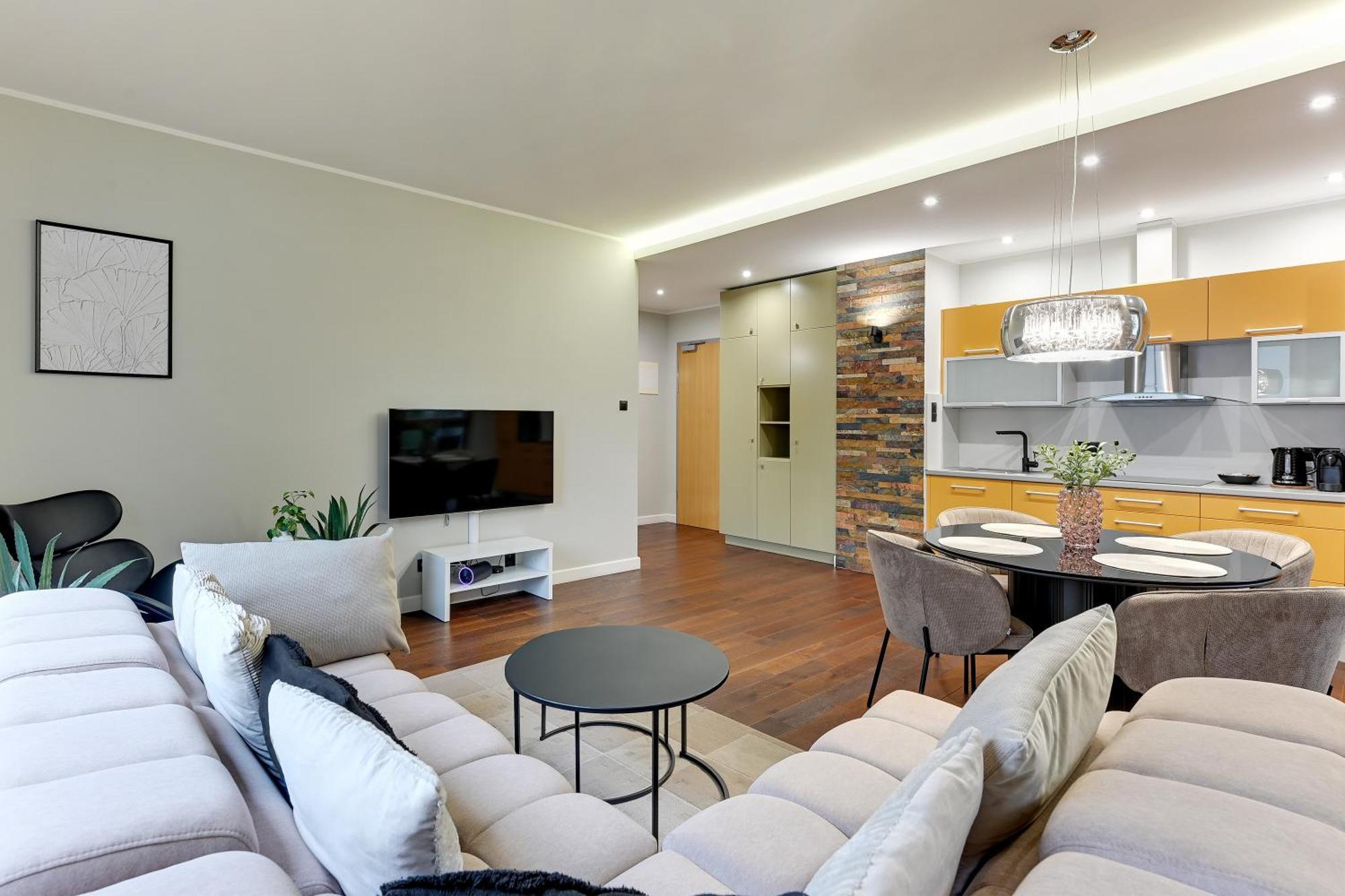Nadmorski Park Comfort Apartments กดัญสก์ ภายนอก รูปภาพ